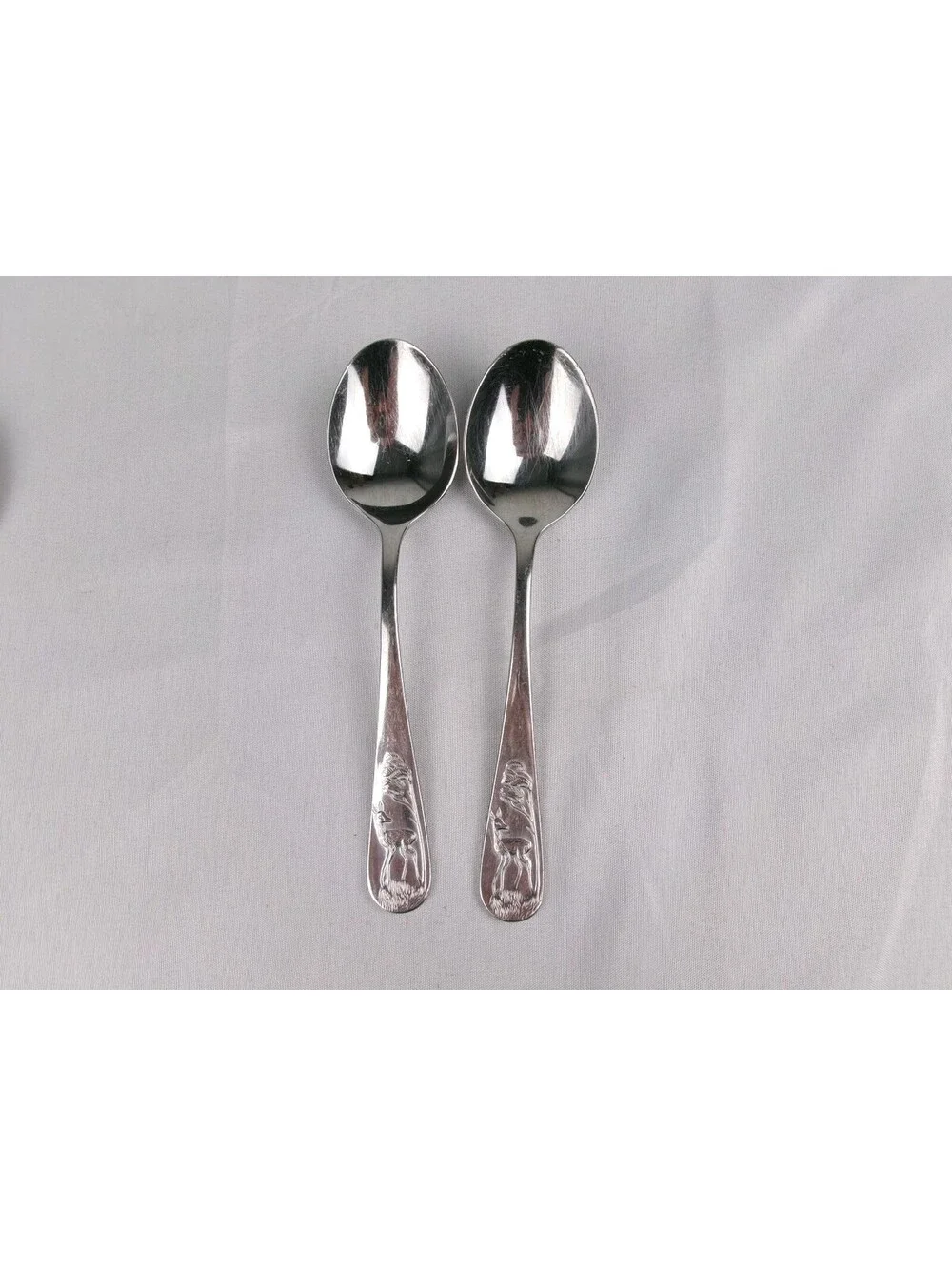 Villeroy & Boch Children's Flatware 12 Pc 18/10 Stainless Steel Animal Wildlife